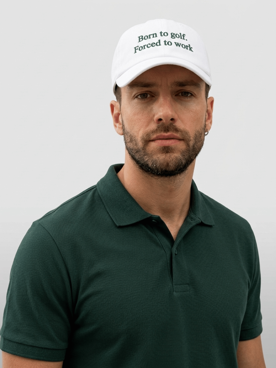 Born to golf. Forced to work lifestyle